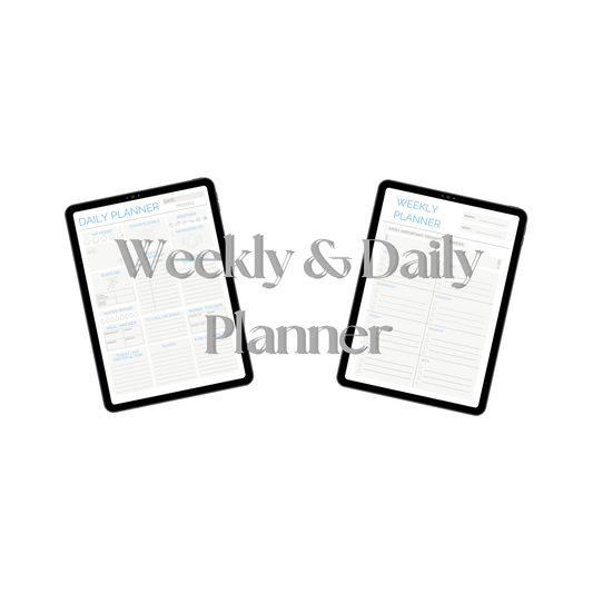 Weekly & Daily Planner